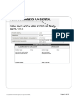 Plan de Manejo Ambiental Cacef