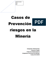 Prevencion de Riesgo en Mineria