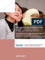 Daad Programmbroschuere Entwicklungsbezogene Studiengaenge PDF