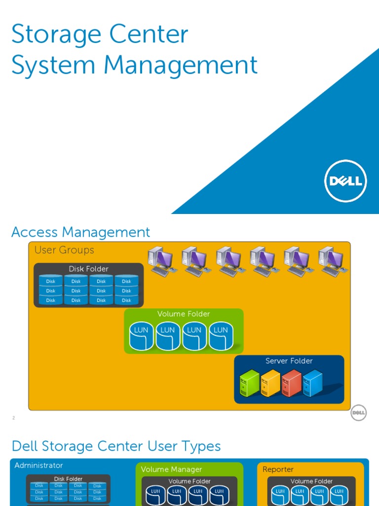 Dell Storage Center Management Guide | PDF | Computer Data Storage ...
