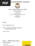 Chittagong Independent University: Live-In Field Experience (LFE) Presentation