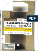 Psicofarmacología para Todos RONALD. DIAMOND ISBN 9789562420884