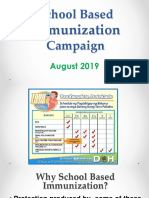 School Based Campaign: Immunization