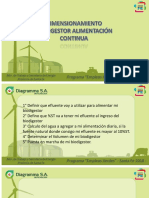 dimensionamiento biodigestor 