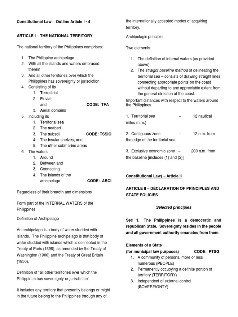 Reviewer Constitutional Law | PDF | Search And Seizure | Search Warrant