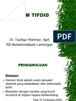 DEMAM TIFOID stikes