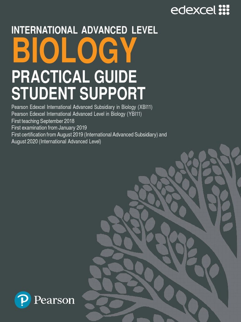 Practical Guide to Biology Skills | PDF | Statistical Hypothesis ...