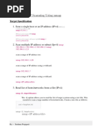 TCP Scanning Using Nmap