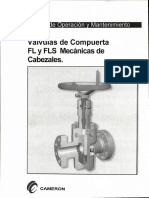 Manual de Operacion CAMERON VALVULAS DE COMPUERTA PDF