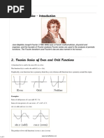 Fourier Series Formulas in PDF