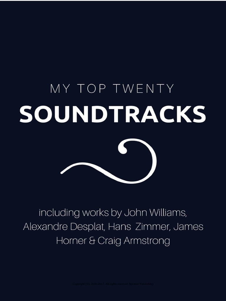 My Top 20 Film Soundtracks Medley PDF | PDF