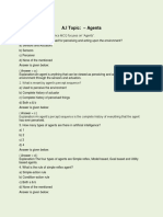 Topic Wise MCQ of Artificial Intelligence (A.i)