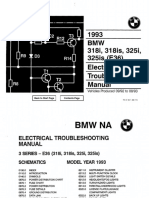 1993 BMW 318i - 318is - 325i - 325is Electrical Troubleshooting Manual PDF