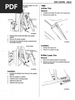 B-Pillar Trim Removal Guide | PDF