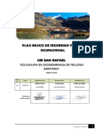 Plan Basico Sso Soldadura de Geomembrana en R