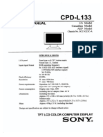 Sony TFT LCD Color Monitor CPD-L133 Schematic.pdf