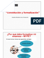 1.constitución y Formalizacion de Las Empresas.