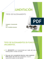 NM3 Tipos de Razonamientos PDF