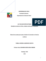 Ley de Ejecución de Penas. Universidad de Chile 2013 PDF