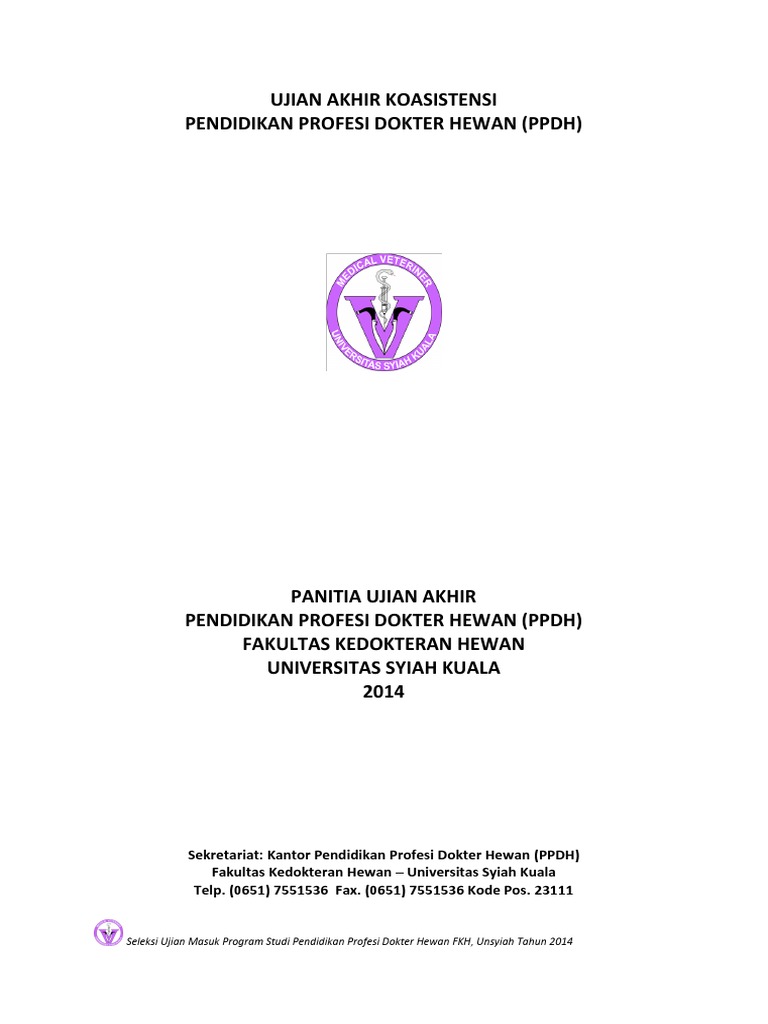 Latihan Ujian Masuk Koas 2 Docx