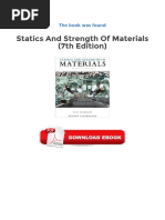 Strength of Materials Formula Sheet | PDF | Strength Of Materials ...