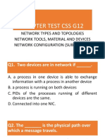 Chapter Test Css g12