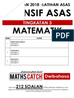 (2018-) Modul Latihan Matematik PT3 (TINGKATAN 3) Cuti Sekolah