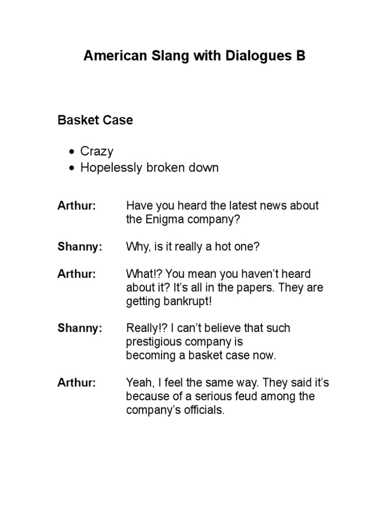 Understanding American Slang Terms | PDF | Violence