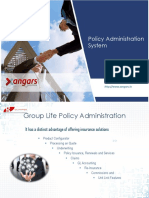 Group Life Policy Administration System