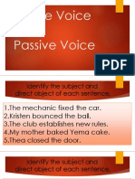 Active&Passive Voices