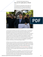 No caricatures- the new far right party in Brazil | rs21 - Miguel Borba de Sá