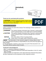 CP-RX80: User's Manual (Detailed) Operating Guide