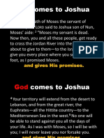 God Comes To Joshua