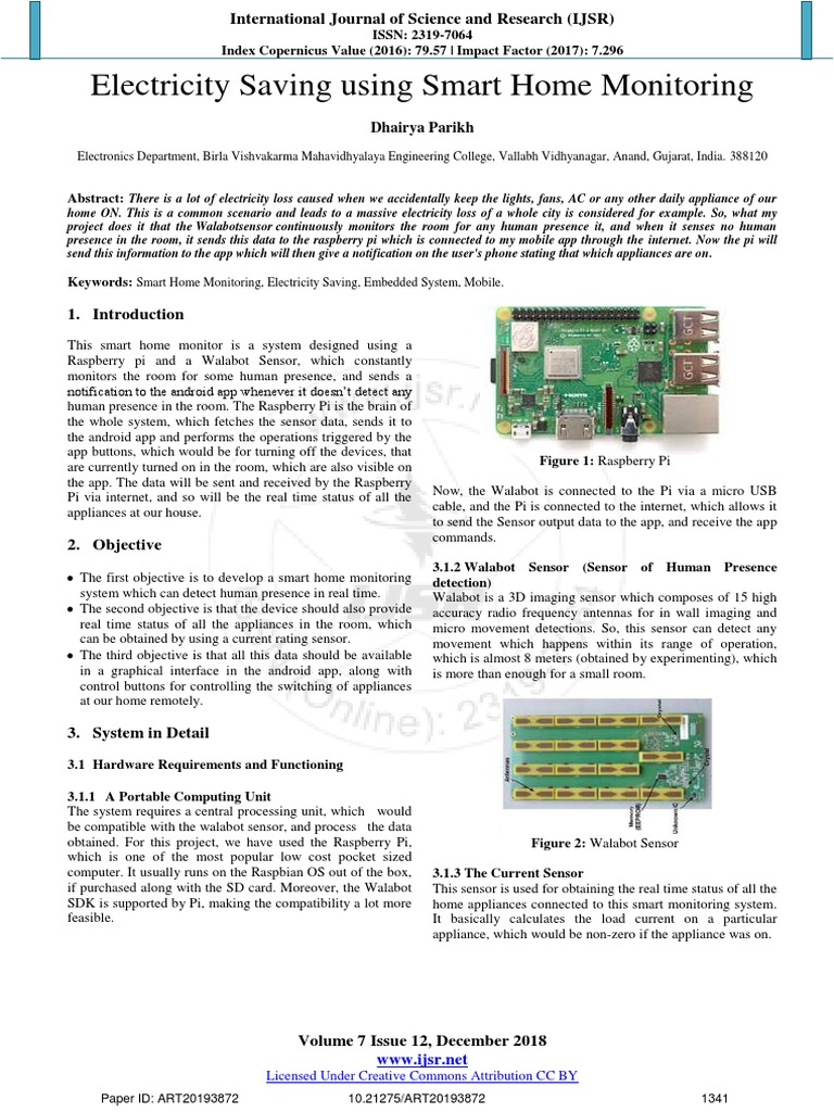 Smart Home Electricity Saver | PDF | Operating System | Android ...