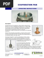 Pan Evaporation Method and Coefficients | PDF | Evapotranspiration ...
