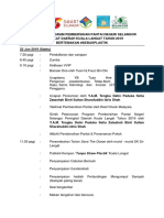 Aturcara Program Pembersihan Pantai Negeri Selangor Peringkat Daerah Kuala Langat Tahun 2019