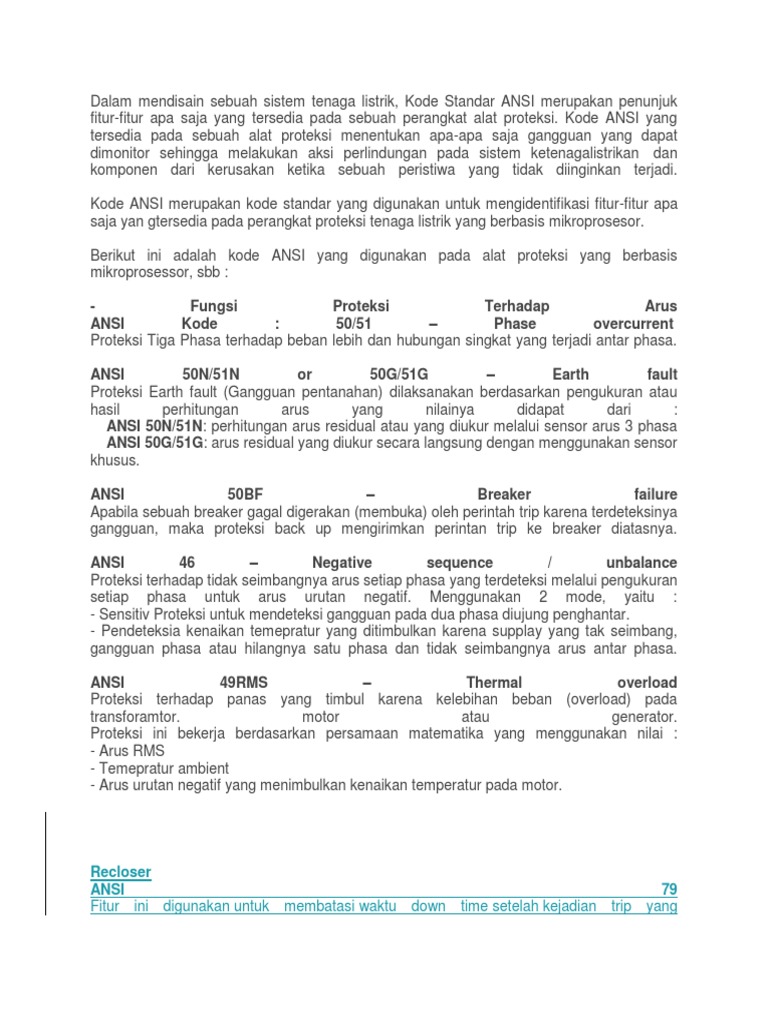 Pengertian Kode Ansi | PDF