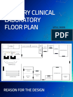 Tertiary Clinical Laboratory Floor Plan