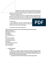 Outline Buku Profil Desa