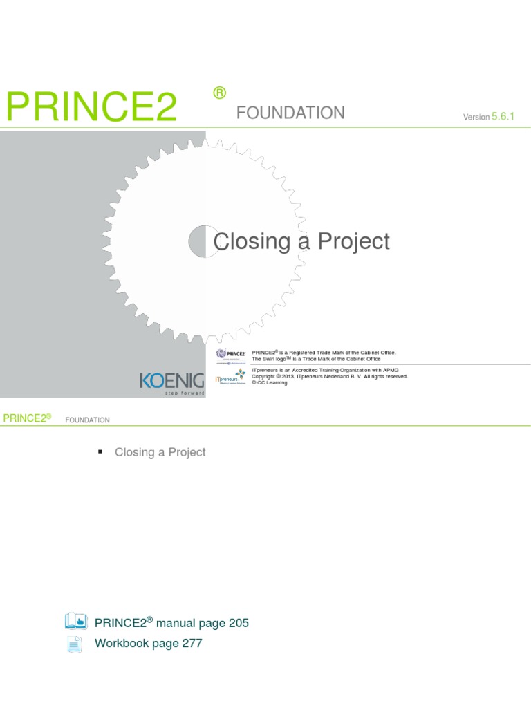 Prince2: Closing A Project | PDF | Business