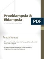 Pre-Eclampsia & Eclampsia