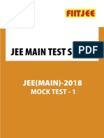 Jee Main Test Series