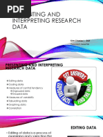 Presenting and Interpreting Research Data: Kim Charies L. Okit