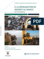 Le Coût de la Dégradation de l’Environnement Au Maroc 
