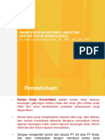 AkL Kuliah Ke - 5 Kertas Kerja Konsolidasi