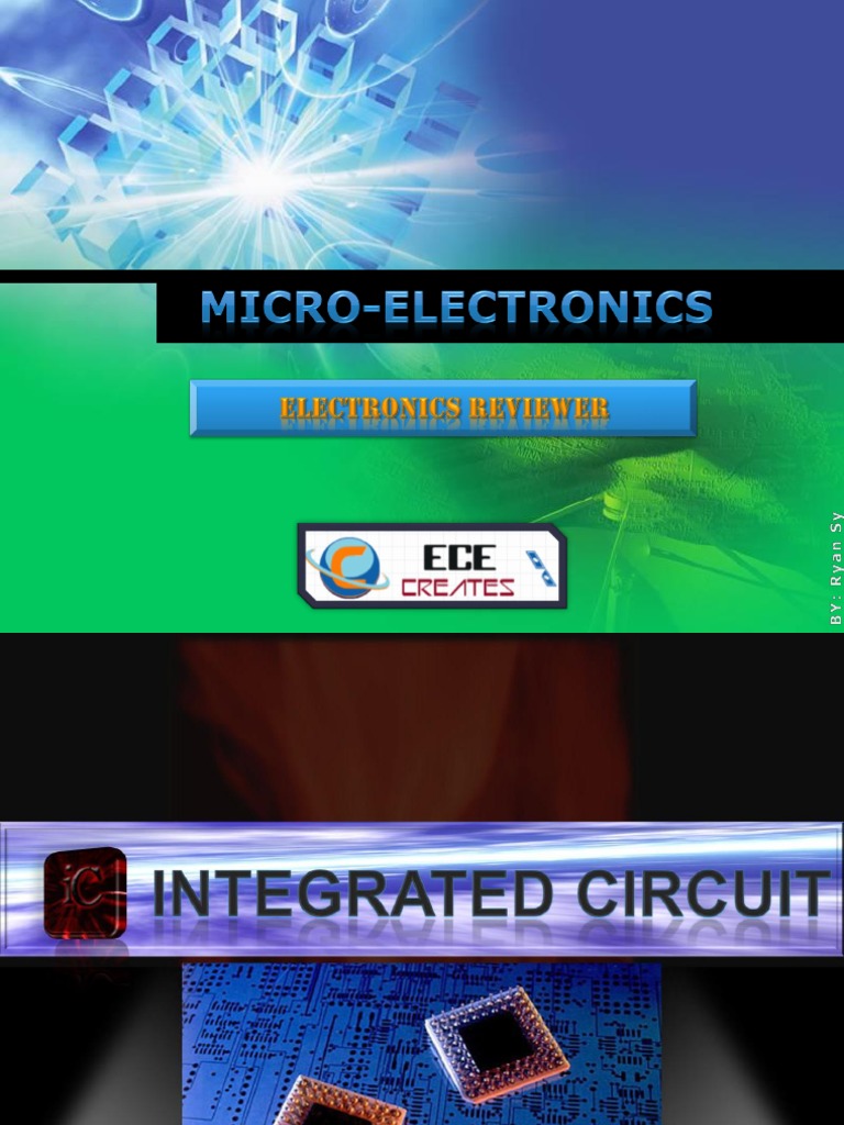Integrated Circuit Types and Processes | PDF | Operational Amplifier ...