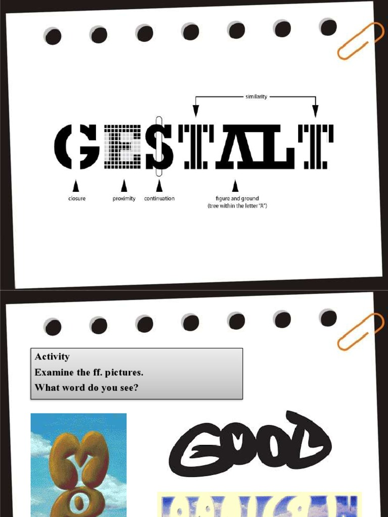 Gestalt Principles 160206035633 | PDF | Perception | Clinical Psychology