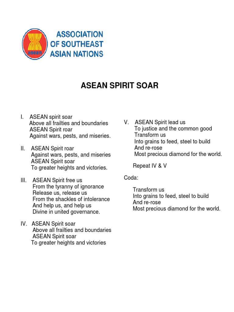 Asean Spirit Soar | PDF | Nature
