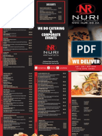 Nuri Sushi Factory Menu June 2016 PDF