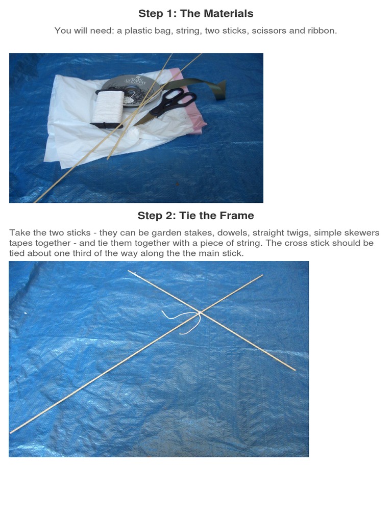 DIY Kite Making Guide for Beginners | PDF